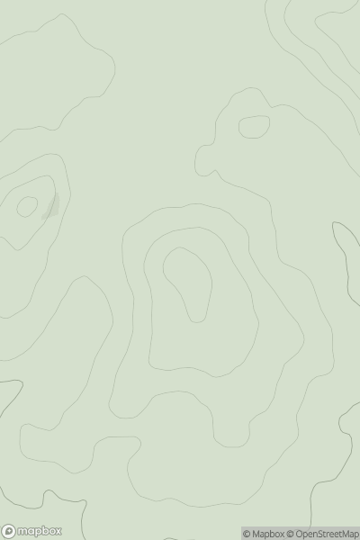 Thumbnail image for Round Hill [Central and Eastern England] showing contour plot for surrounding peak